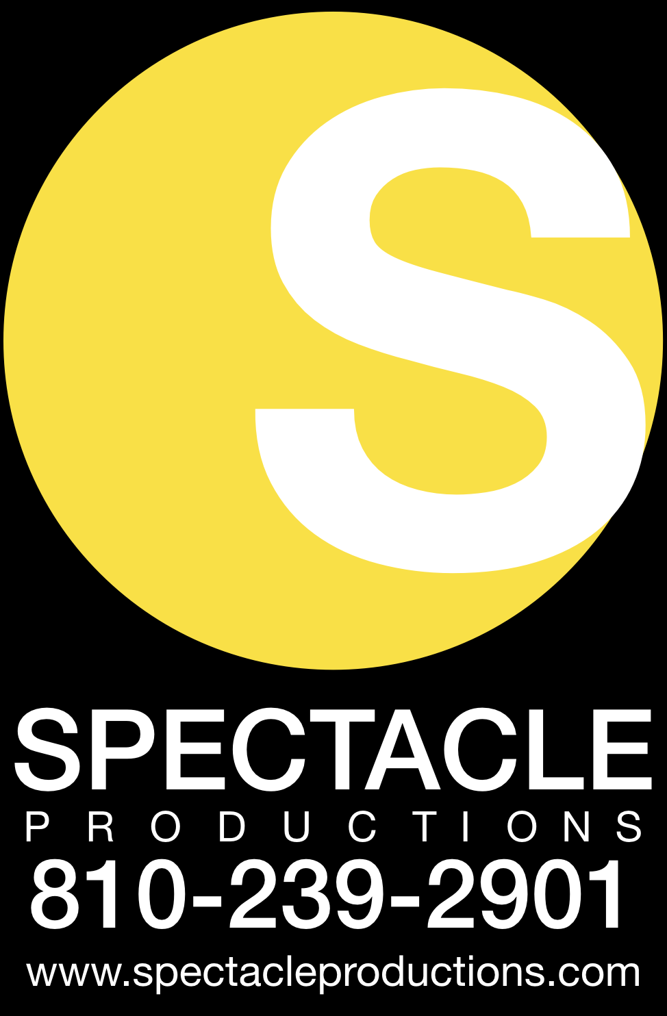 Spectacle Logo wt on black